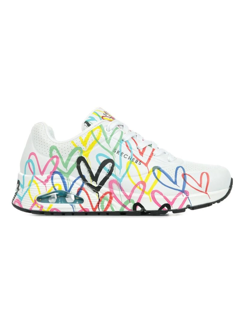 Baskets Uno Spread The Love Blanc Multicolore