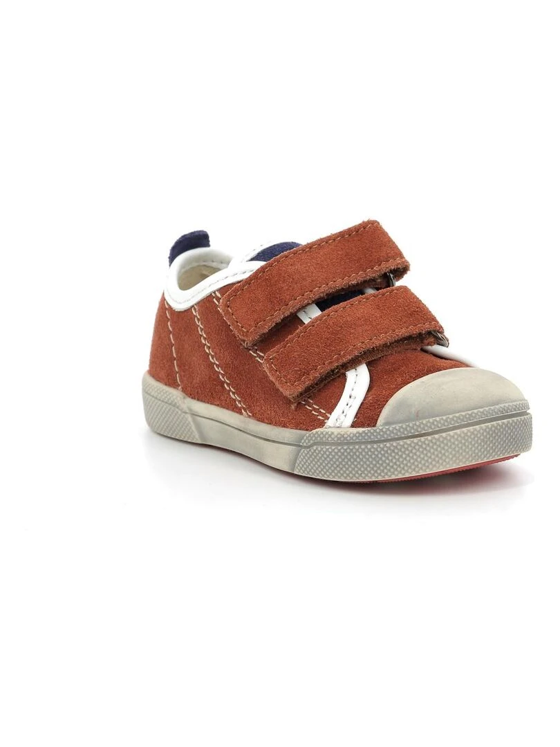 Sneakers basses Cuir Keppy Orange