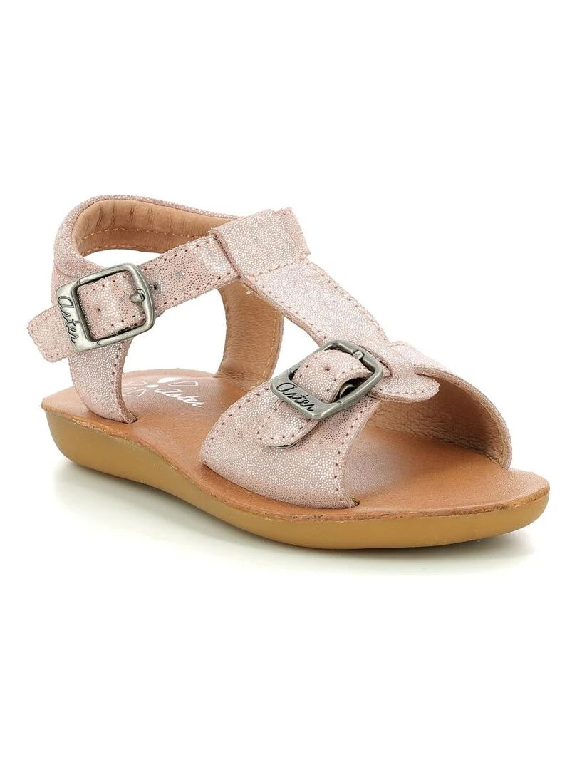 Sandales Cuir Taora Rose