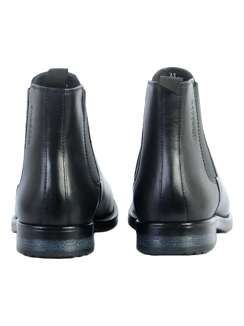 Bottines Cuir Redskins Nathan   Noir