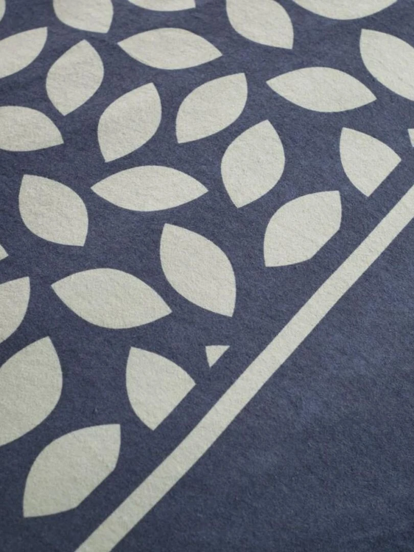 Housse de couette  flanelle Today 2.17 + taie(s) 100% coton   Bleu
