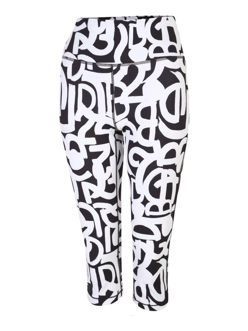 Dare 2B   Legging ¾ INFLUENTIAL   Noir Blanc