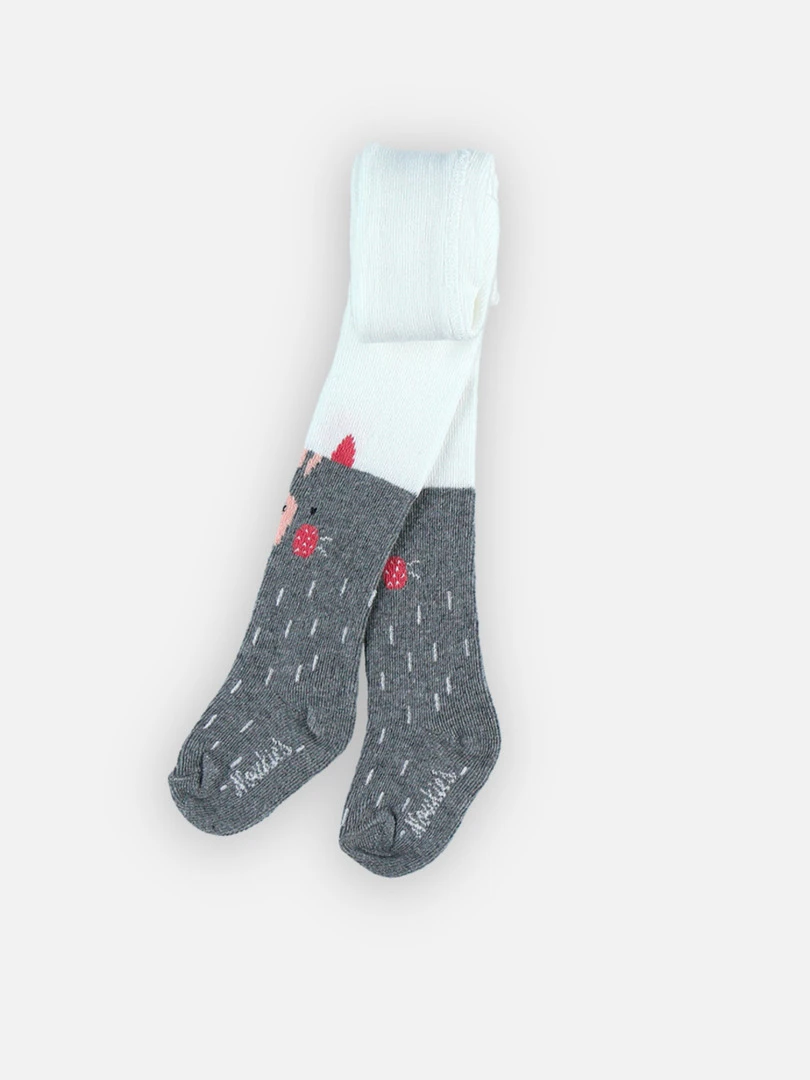 Cocon Collants Chat   Noir Blanc