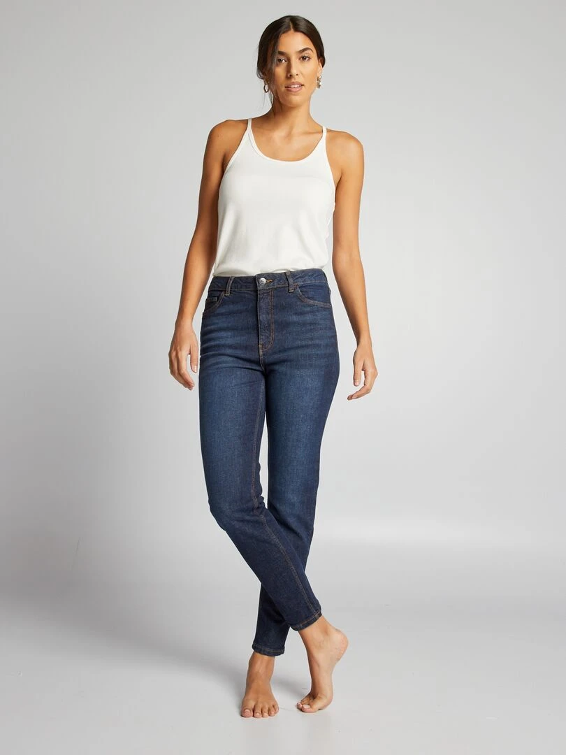 Pantalon slim en denim L30 Brut