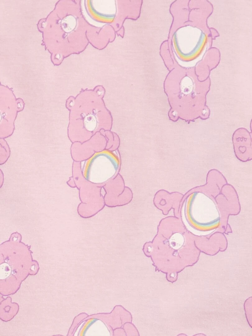 Ensemble tee shirt + legging 'les bisounours' Rose