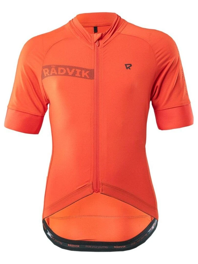 Radvik Maillot de cyclisme BRAVO Orange