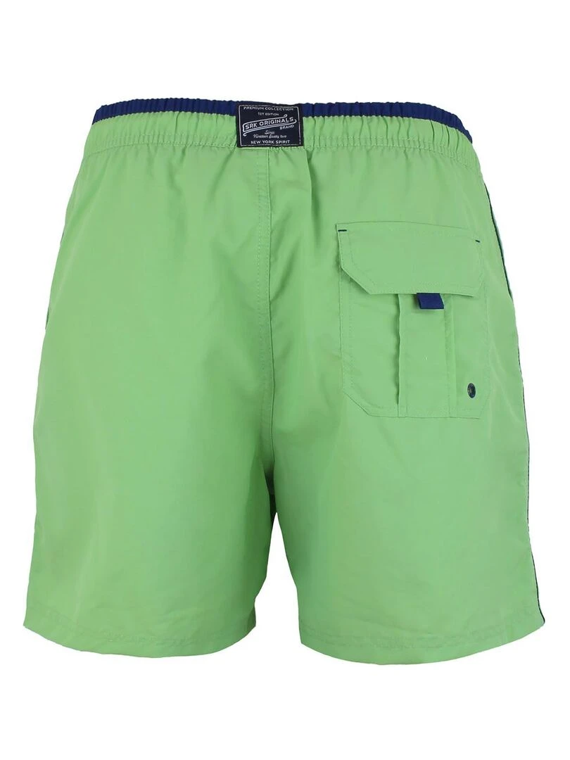Bermuda de bain homme CIMI SRK Vert anis