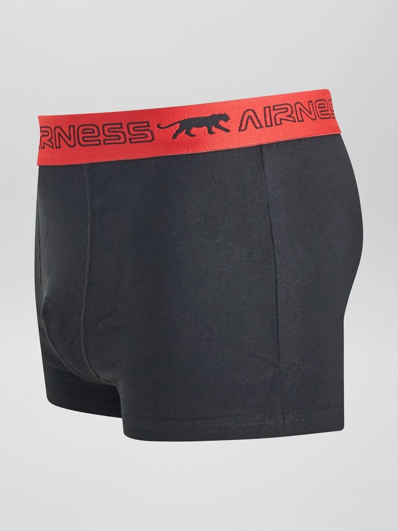 Lot de 3 boxers 'Airness'   Rouge/noir/gris