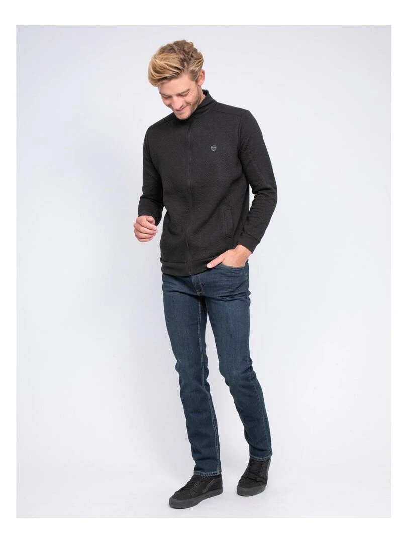 Gilet zippé col montant WARVIN   Noir