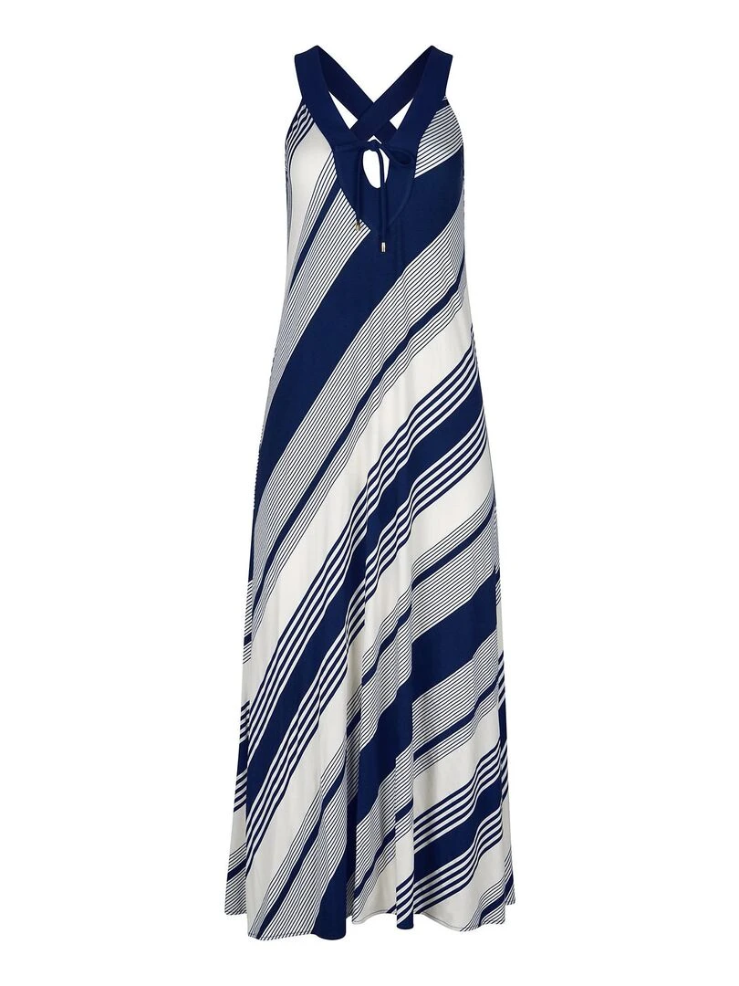 Robe longue estivale Quinby   Bleu