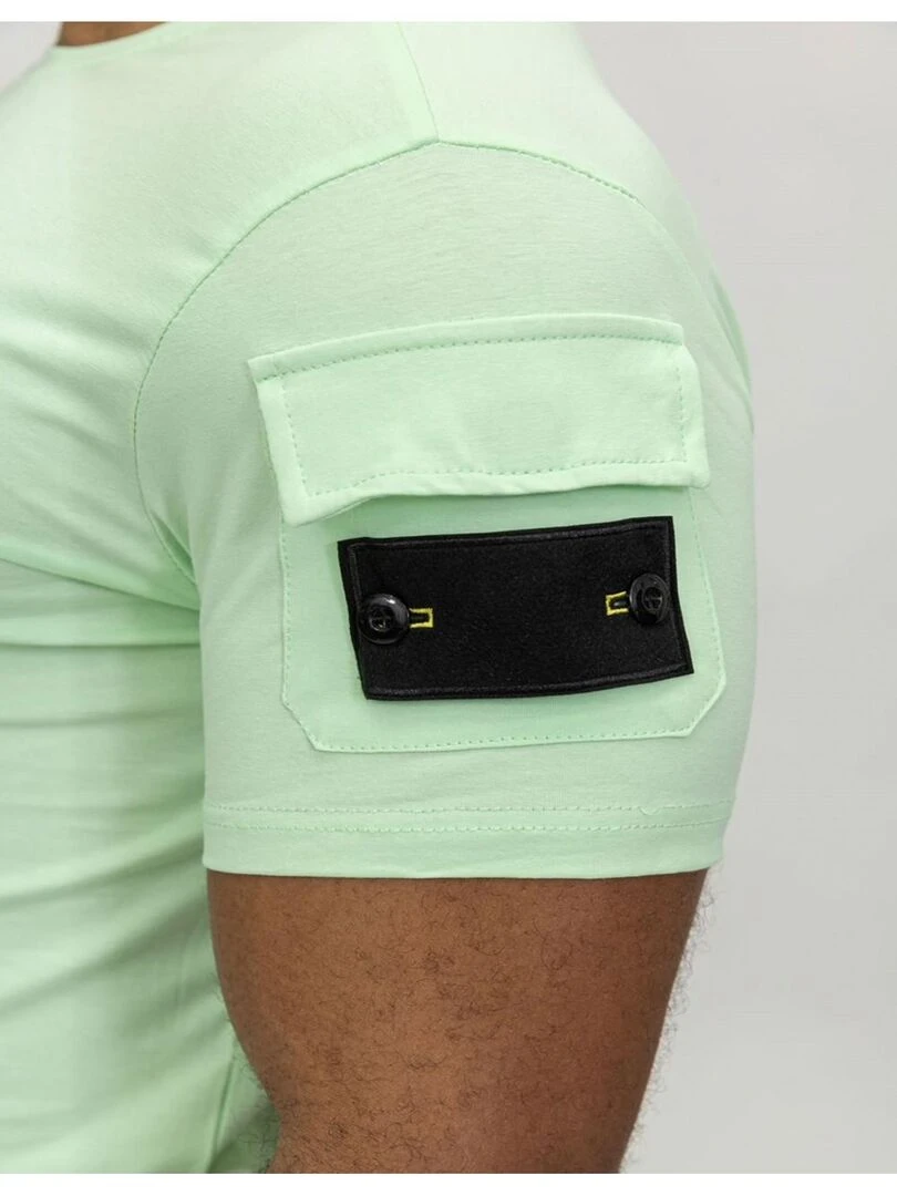 Ensemble Short T shirt Kebello   Vert