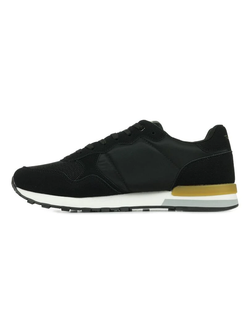 Baskets Teddy Smith Z Tex   Noir Jaune Blanc