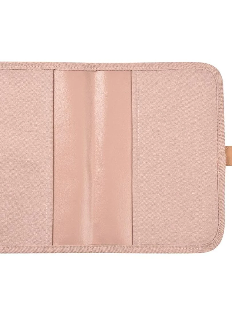 Protège carnet de santé Canvas rose poudré   Rose