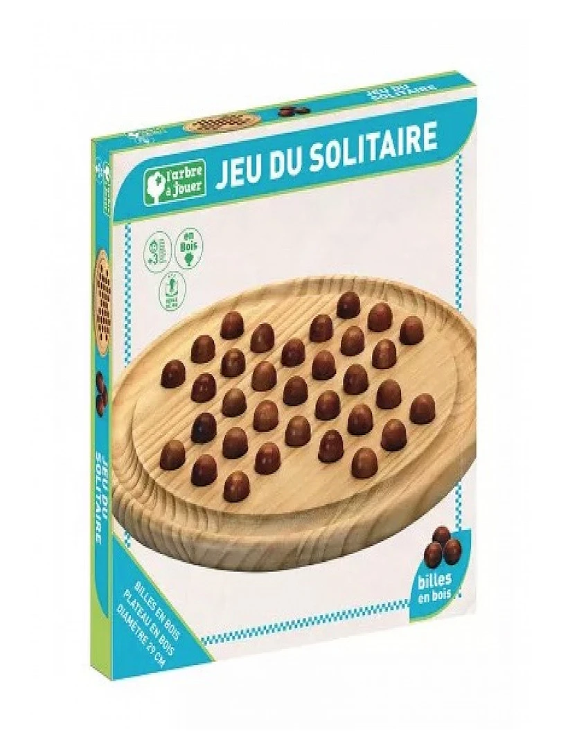 Jeu De Logique Solitaire Bois N/A