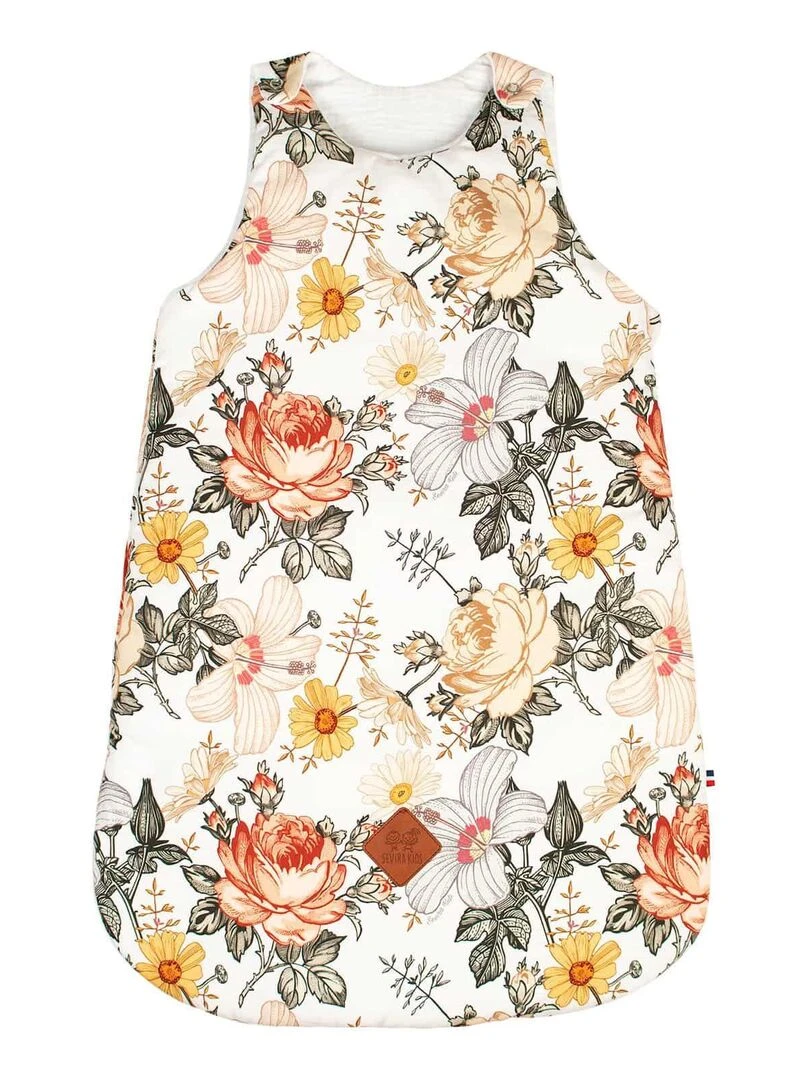 Gigoteuse sans manches en coton Néo Vintage Multicolore