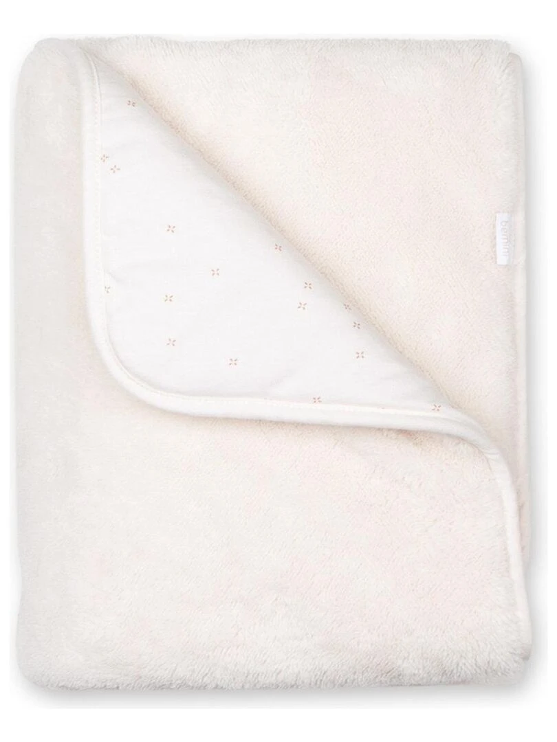 Bemini Couverture Softy jersey Blanc cassé