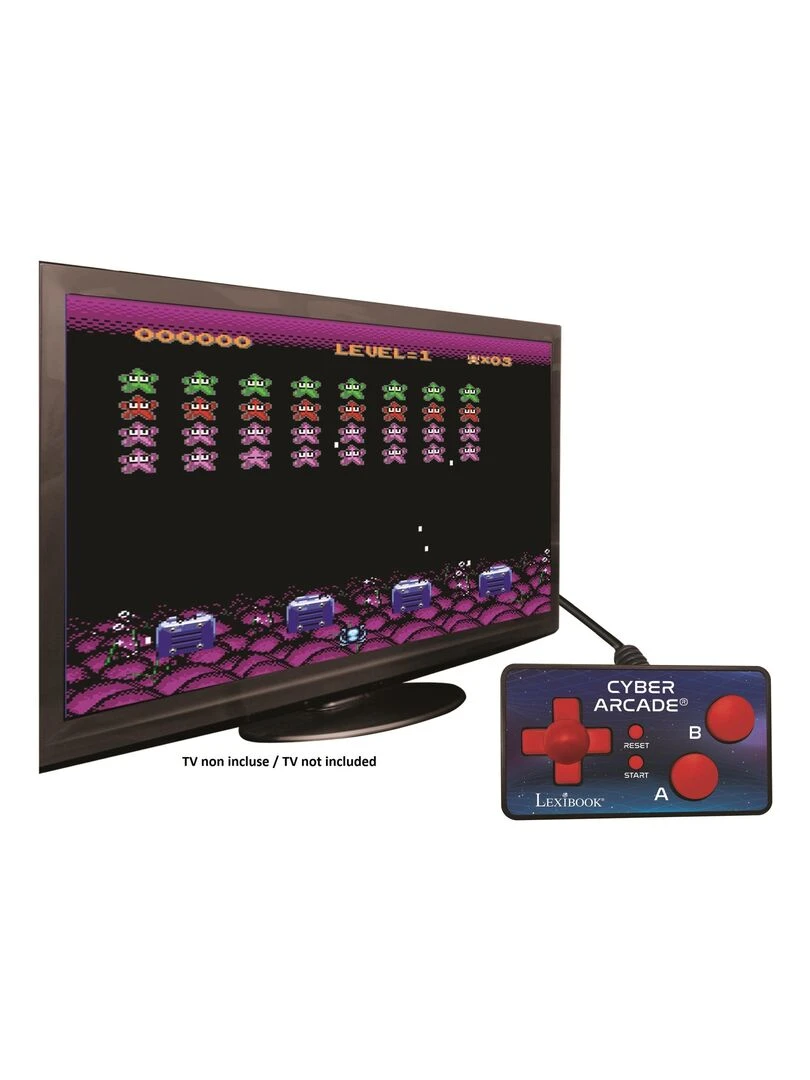 Console Tv Cyber Arcade® Plug N' Play 200 Jeux N/A