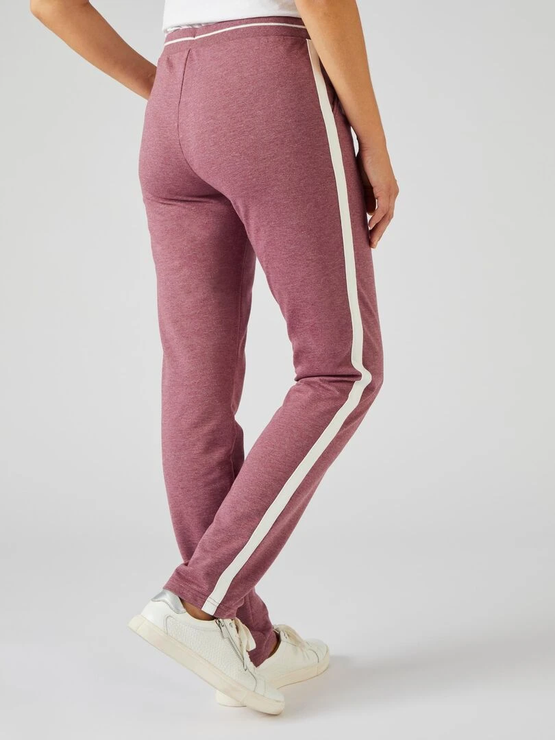 Pantalon de détente intérieur bouclette   Happy D. by Damart   Bordeaux