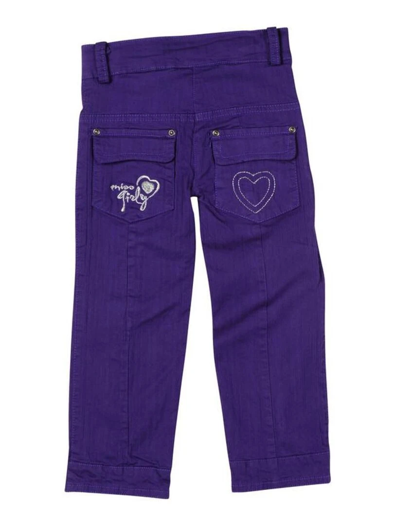 Pantalon fille FOVE MISS GIRLY Violet