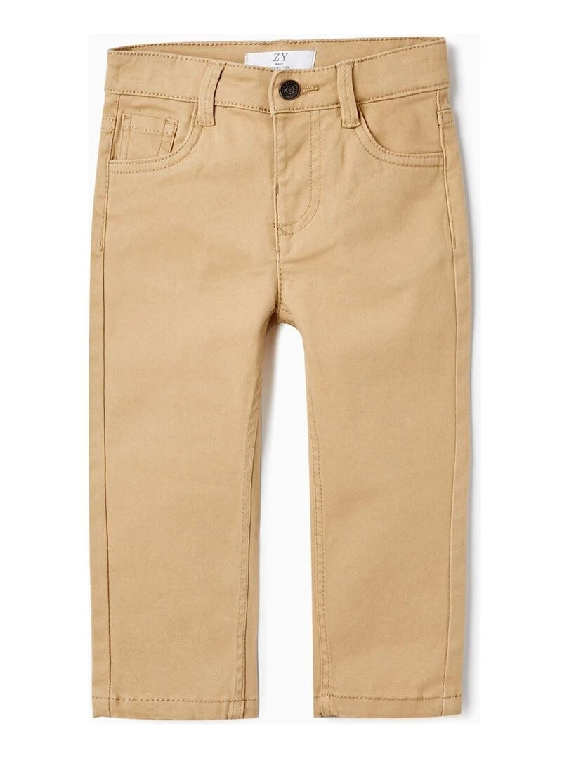 Pantalon En Sergé De Coton Pour Bébé Garçon MATISSE Beige