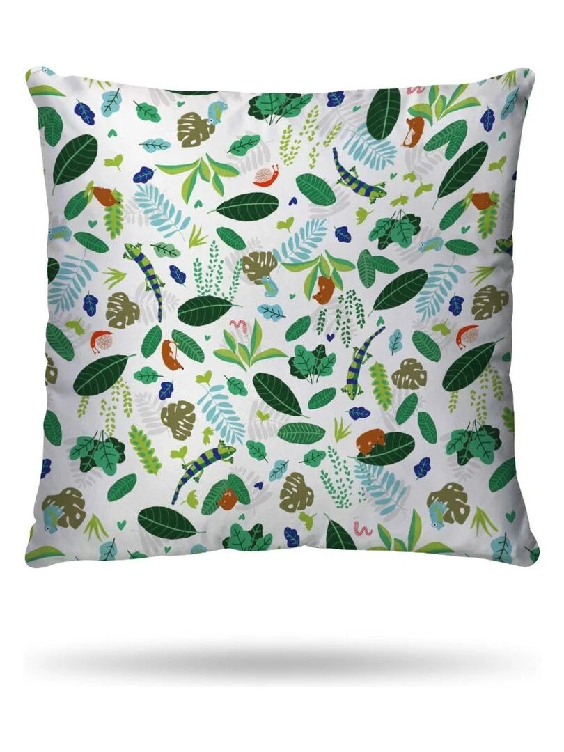 Housse de couette Catimini Forêt 140x200 cm et taie d'oreiller   100% Coton   Vert