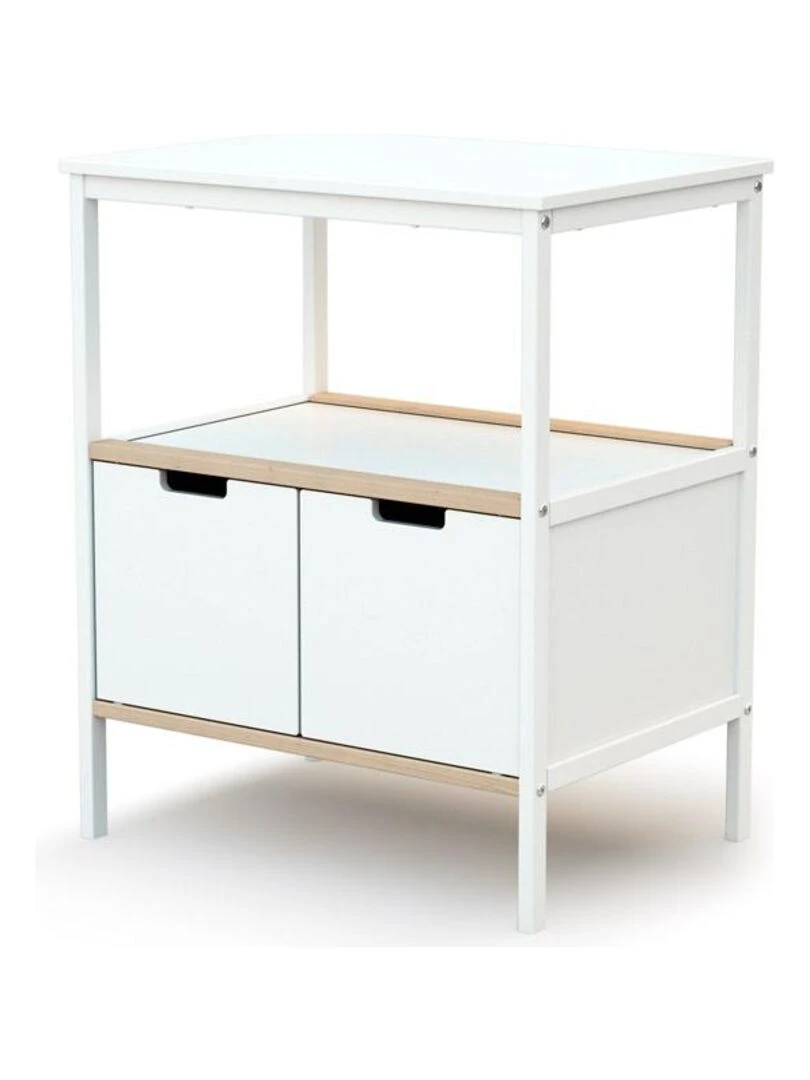 AT4 Meuble à Langer ESSENTIEL Blanc Beige