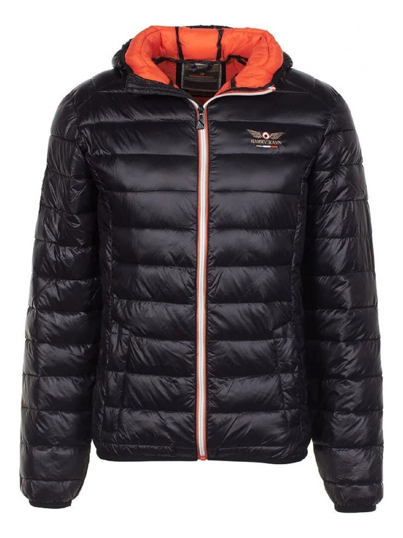 Doudoune fine à capuche homme COMAIN HARRY KAYN Noir Noir