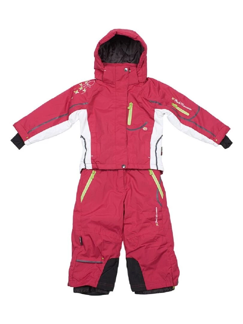 Ensemble de ski fille FAULINE PEAK MOUNTAIN Rose framboise