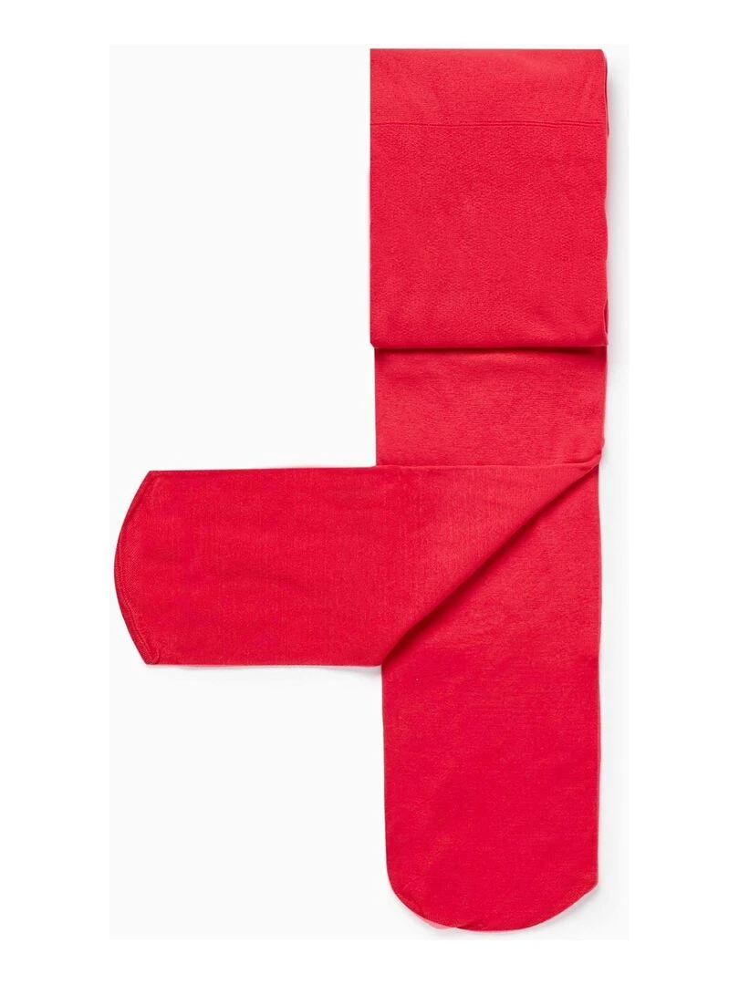 Collant Microfibre Fille ESSENTIALS LINE Rouge