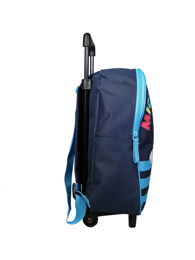 BAGTROTTER Sac à dos à roulettes 31 cm Disney Mickey Bleu   Bleu