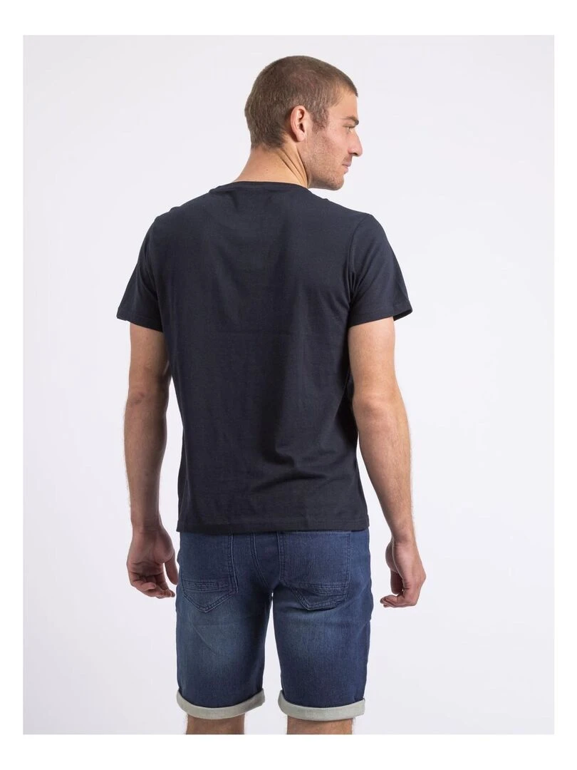 T shirt col rond NIPAGOLO Bleu marine