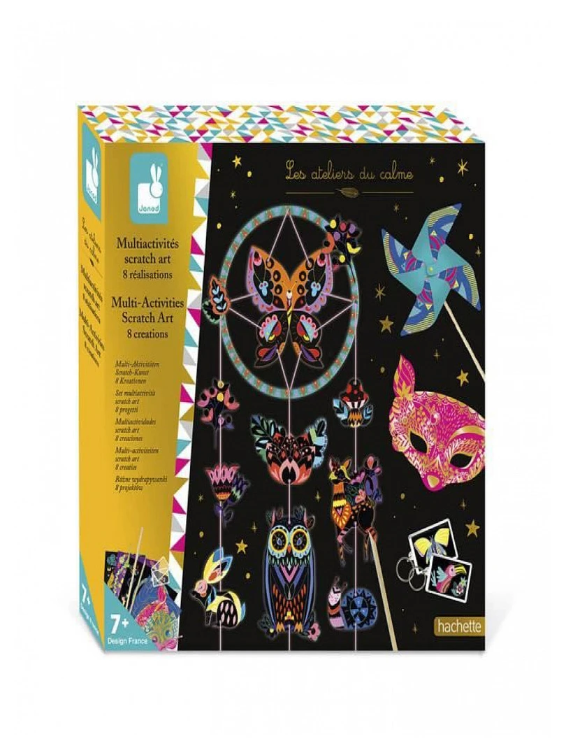 Coffret Multiactivites Scratch Art N/A