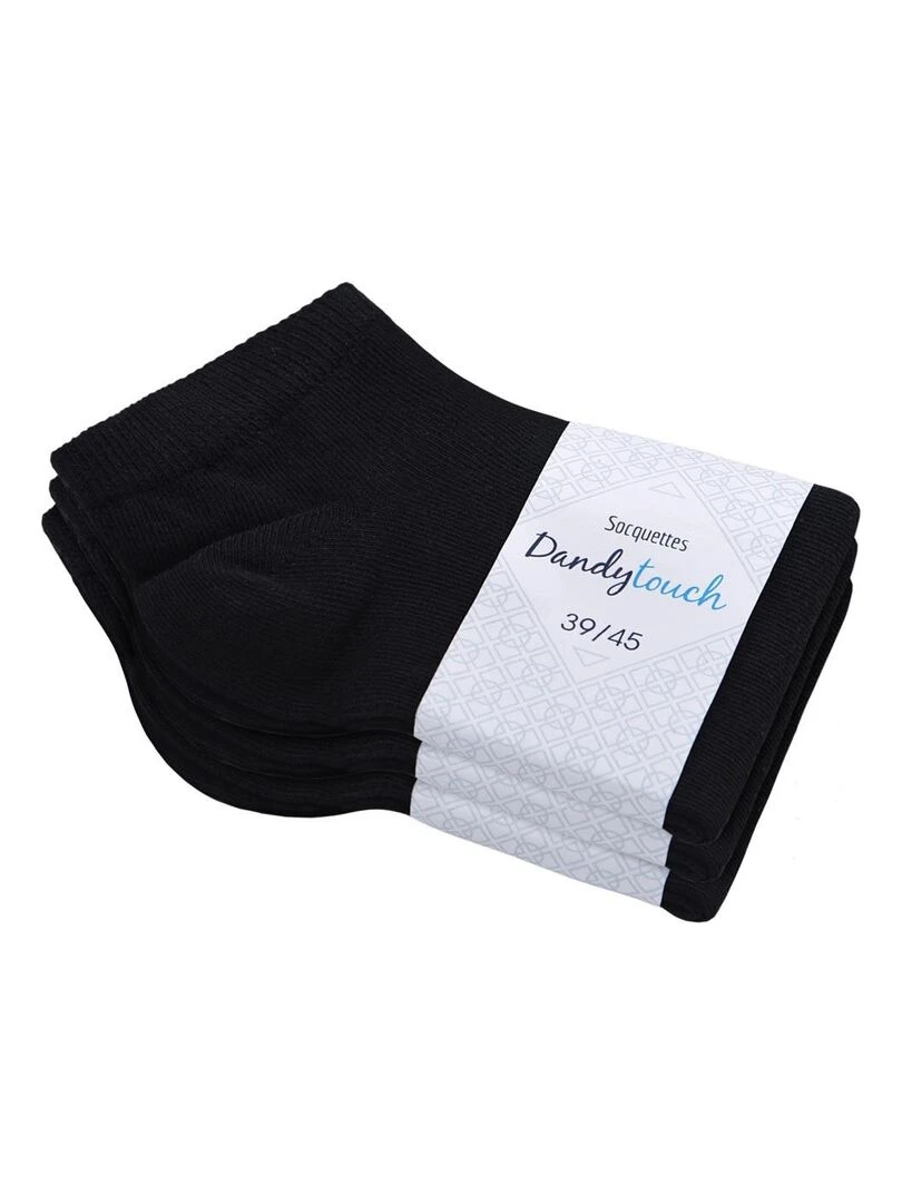 Chaussettes fourrées Homme Brodées   Gris chiné