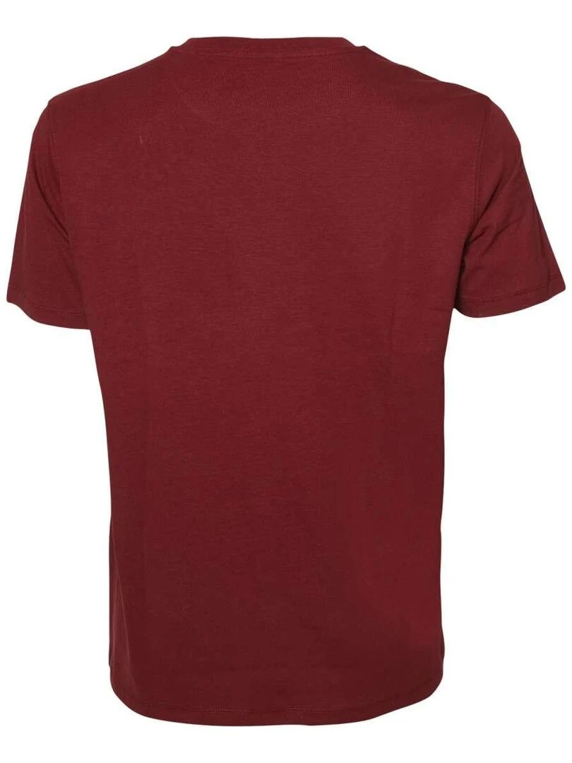 KAPORAL T shirt coton col rond Bordeaux