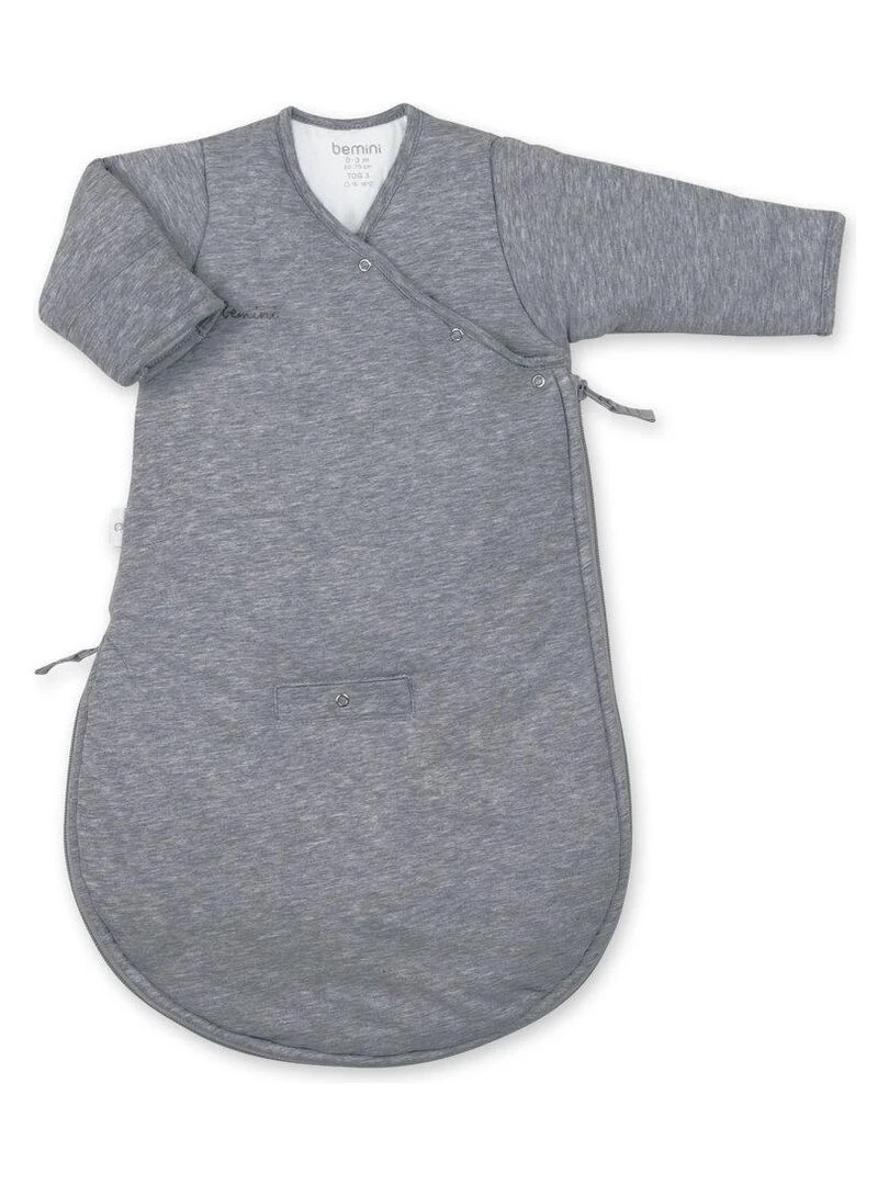 Bemini Gigoteuse 1 4 mois Pady jersey + jersey tog 3 Gris foncé
