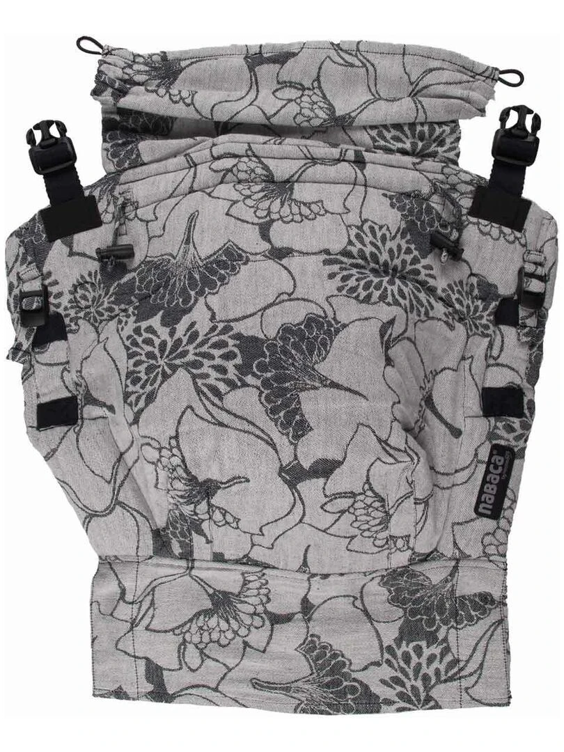 Hoppediz Accessoires de portage Nabaca Panneau supplémentaire taille L Gris clair