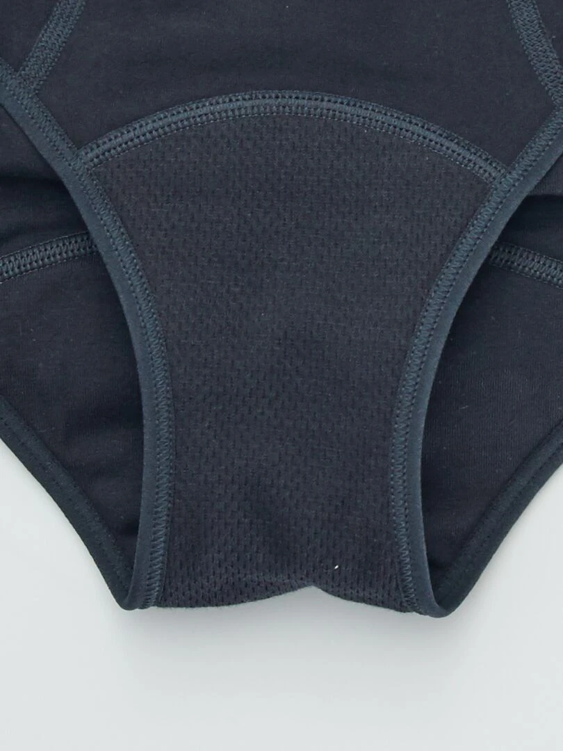 Culotte menstruelle 'DIM' flux médium noir