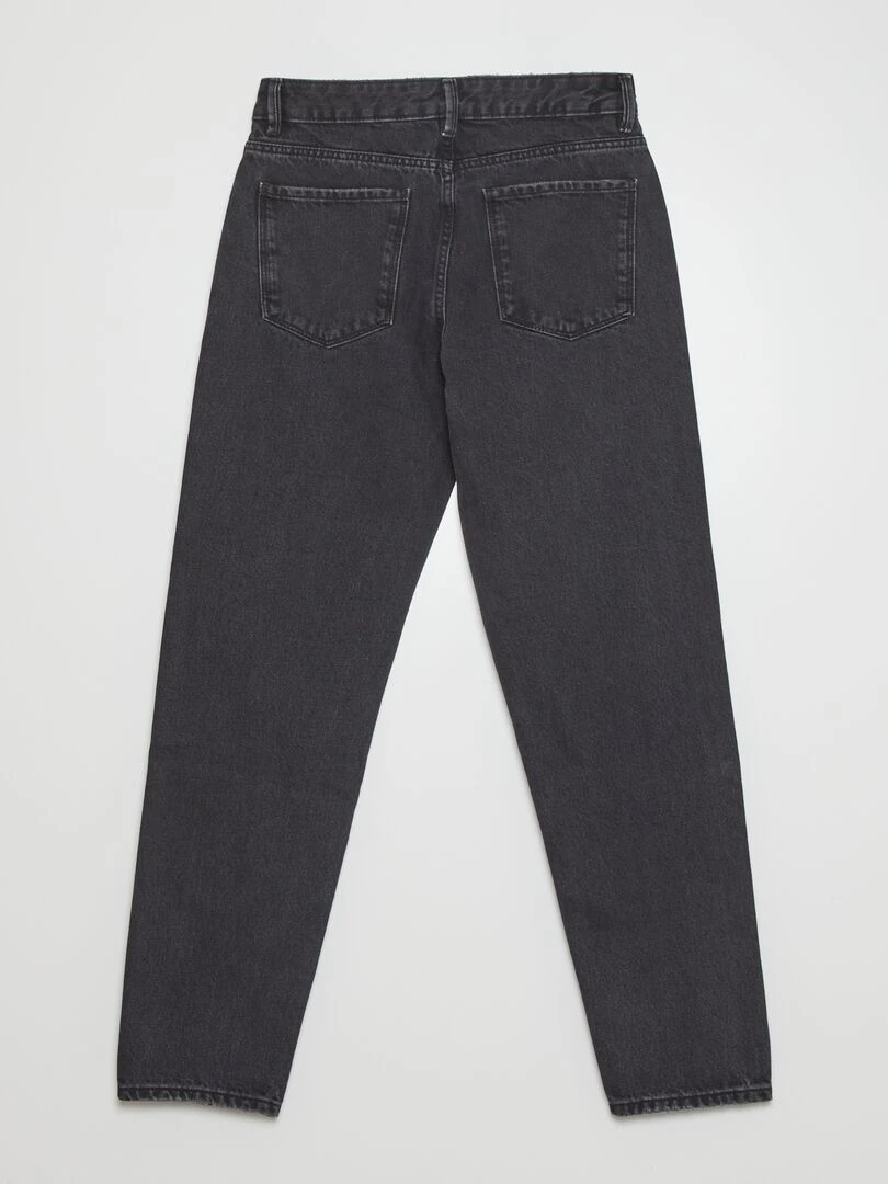 Jean droit Gris