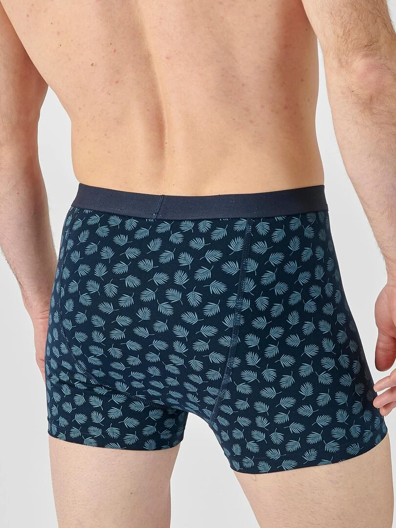 Lot de 3 boxers ouverts   Damart   Bleu