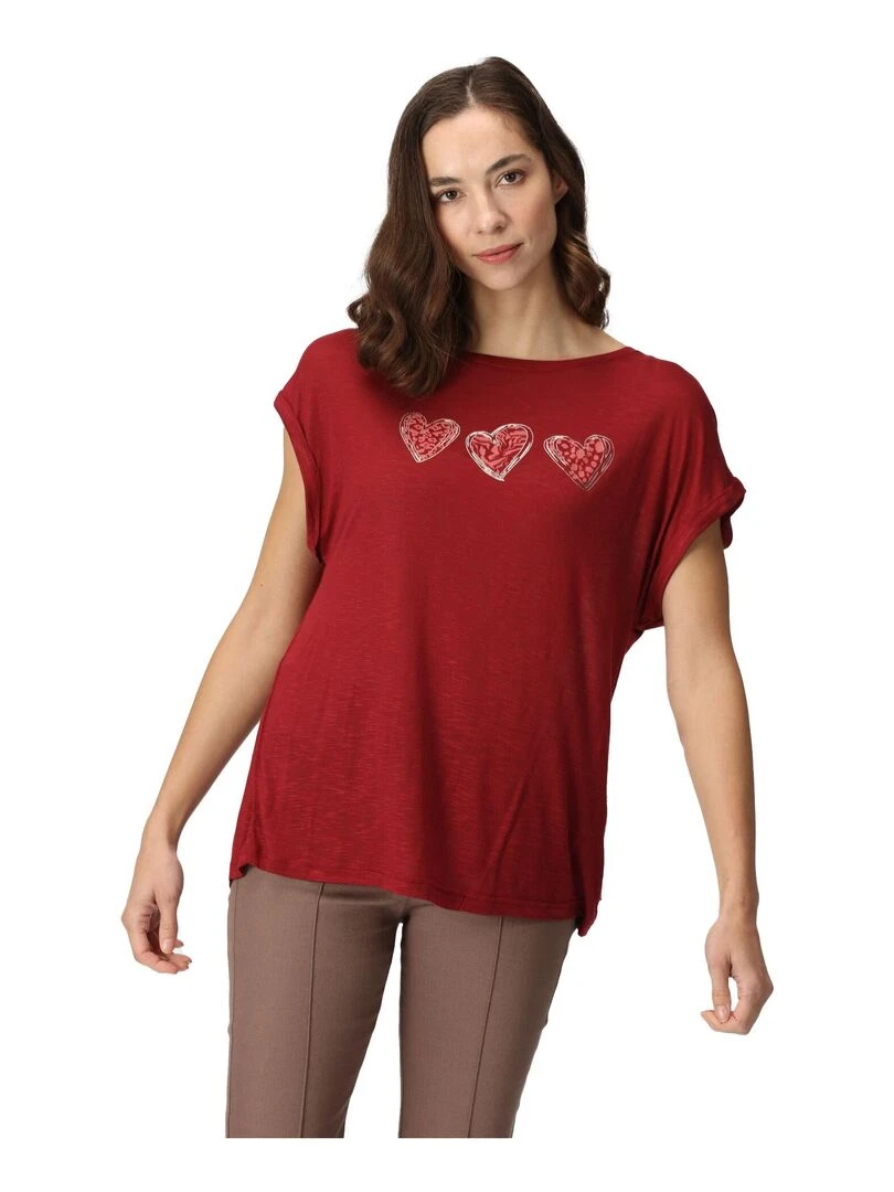 Regatta   T shirt ROSELYNN   Vieux rose