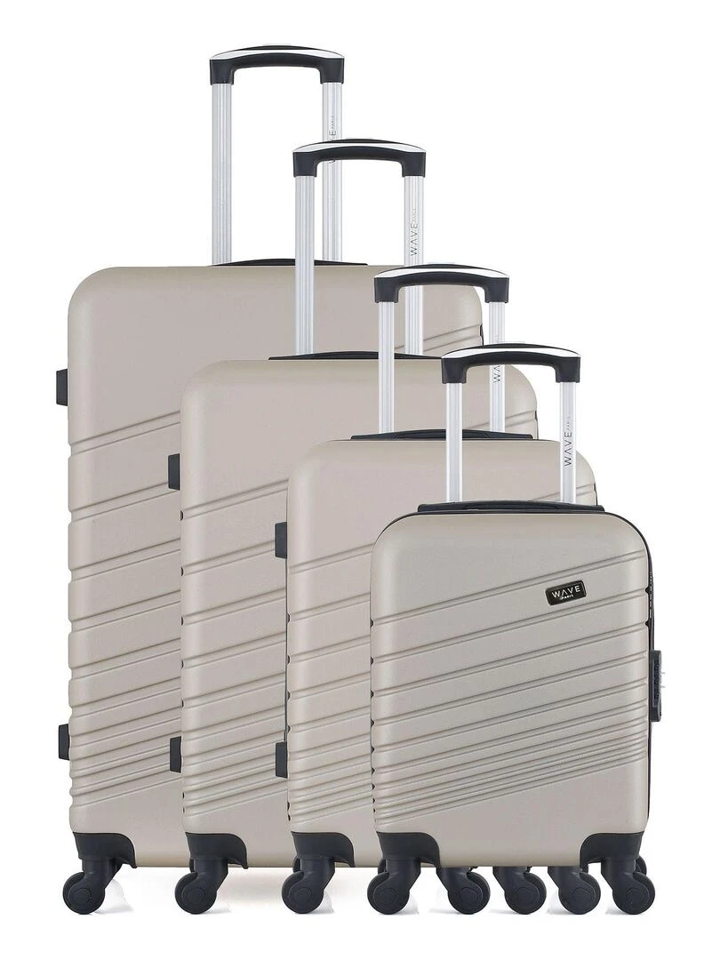 WAVE PARIS SET DE 4 TIGRE M Beige