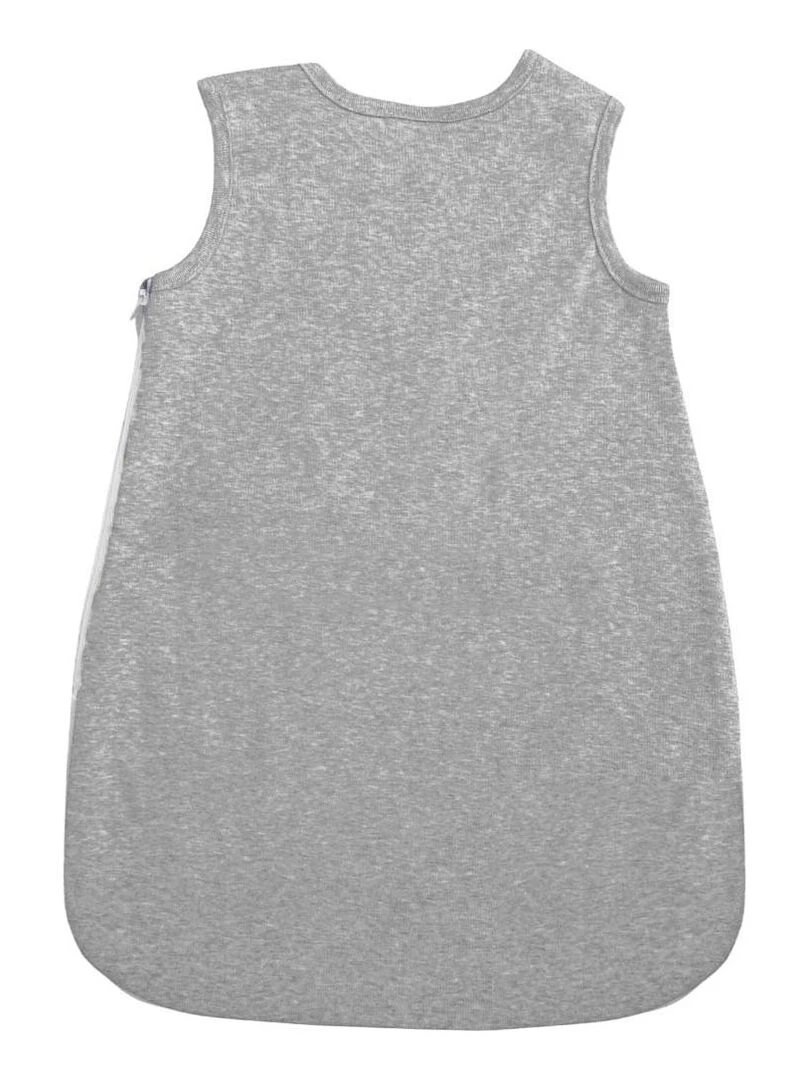 Gigoteuse Été Légère 0 3 mois en Coton Bio couleur Perle Gris