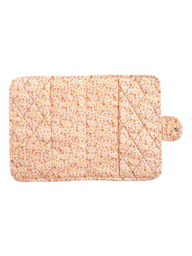 Protège carnet santé en coton rose   SAUTHON   Rose