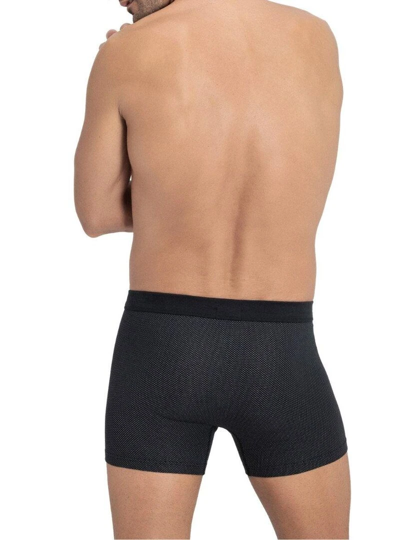 Lot de 2 boxers en coton à ceinture tubulaire Coco   Bleu