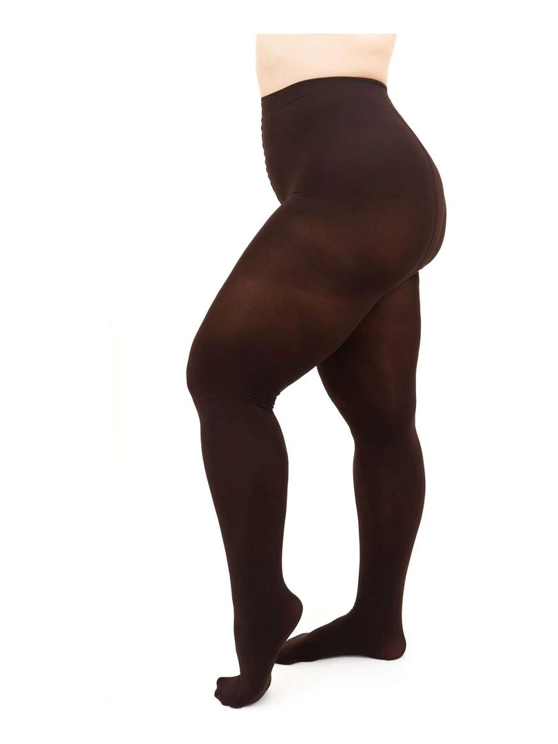 Giulia   Positive Micro 3D Collants classiques 70den (grandes tailles)    Marron foncé   3XL   Marron foncé