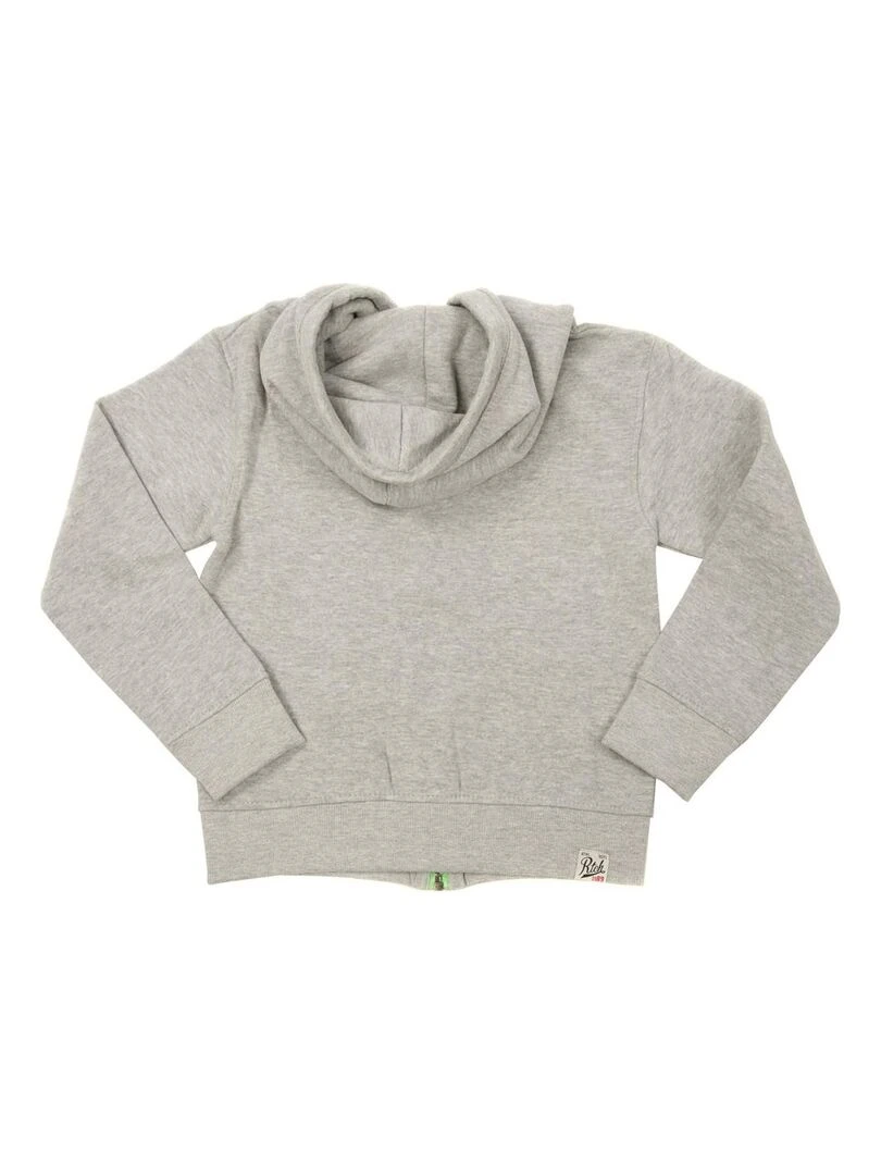 GILET WOODY BOY Gris chiné