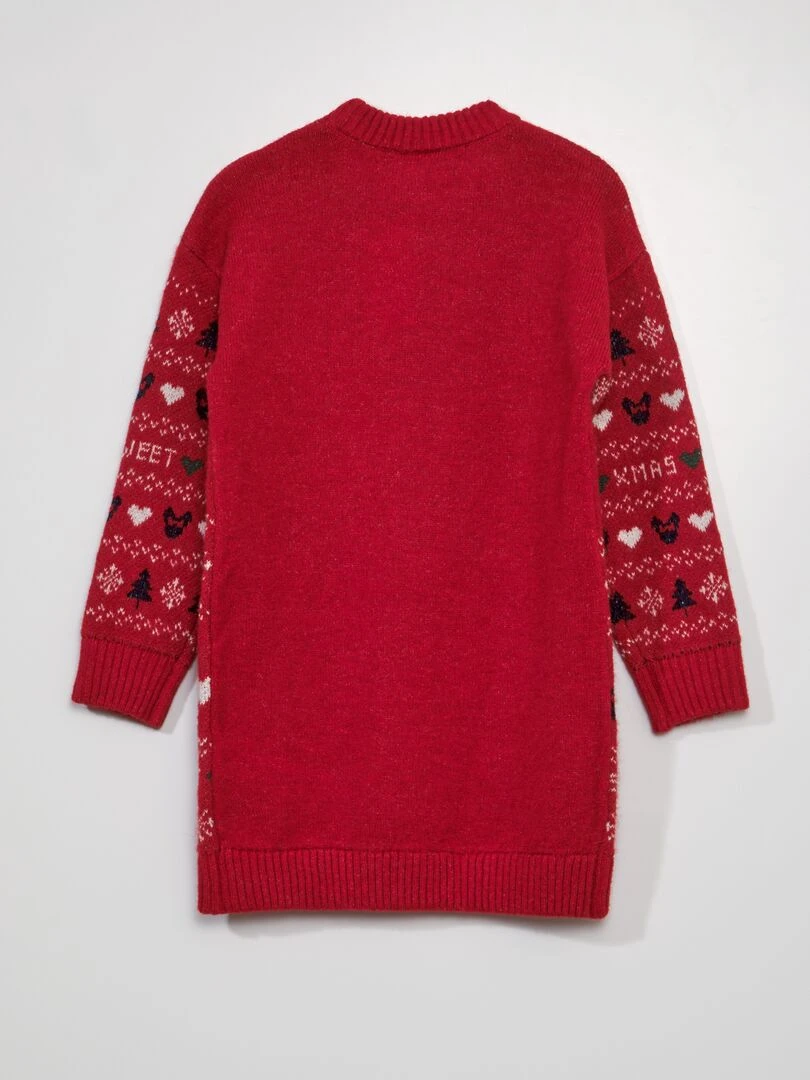 Robe pull 'Minnie'   Rouge