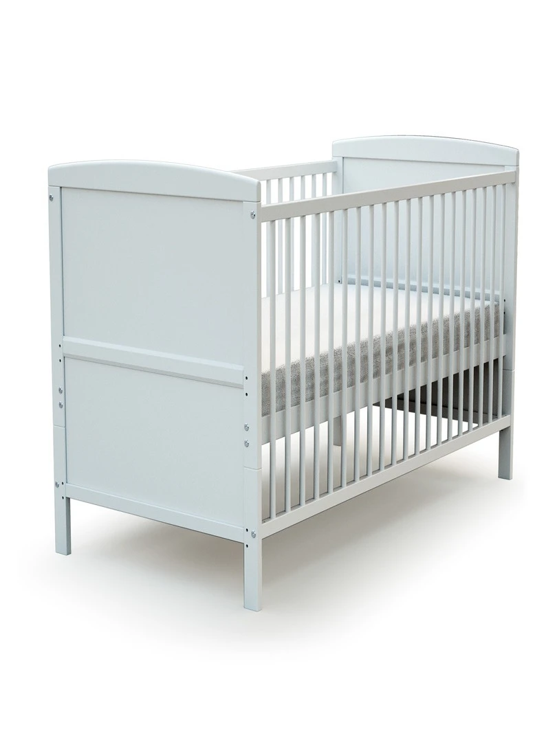 AT4    Lit bébé évolutif ESSENTIEL en bois   Blanc