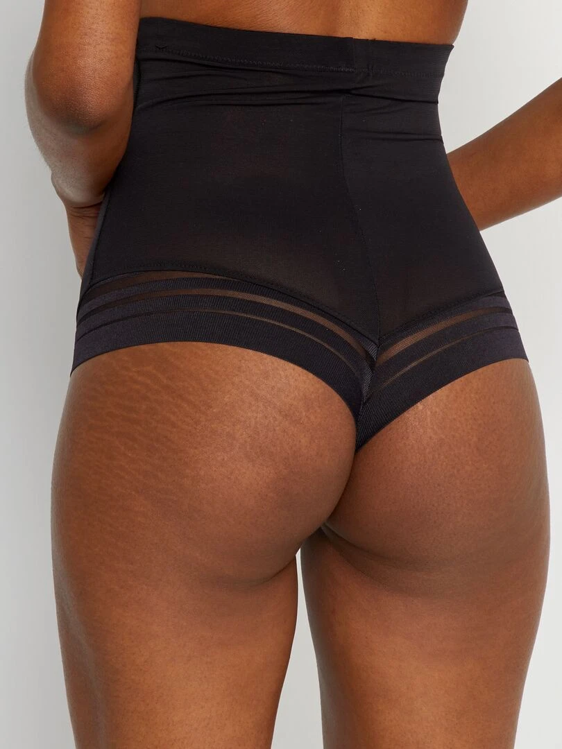 Culotte mi haute gainante 'By Bra' noir