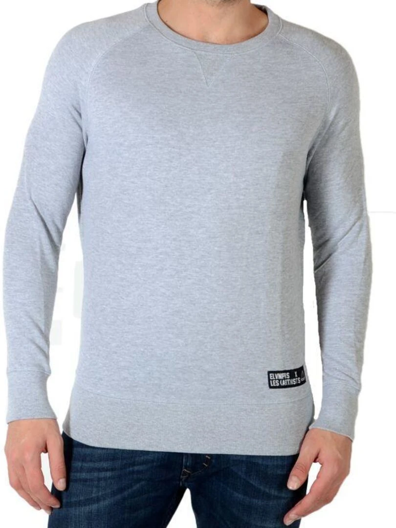 Sweat Eleven Paris Fix Hiri M Gris Chiné Gris